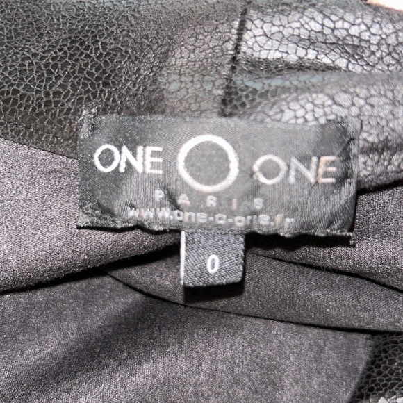 One O One Paris Black Embellished Blazer - Picture 7 of 8